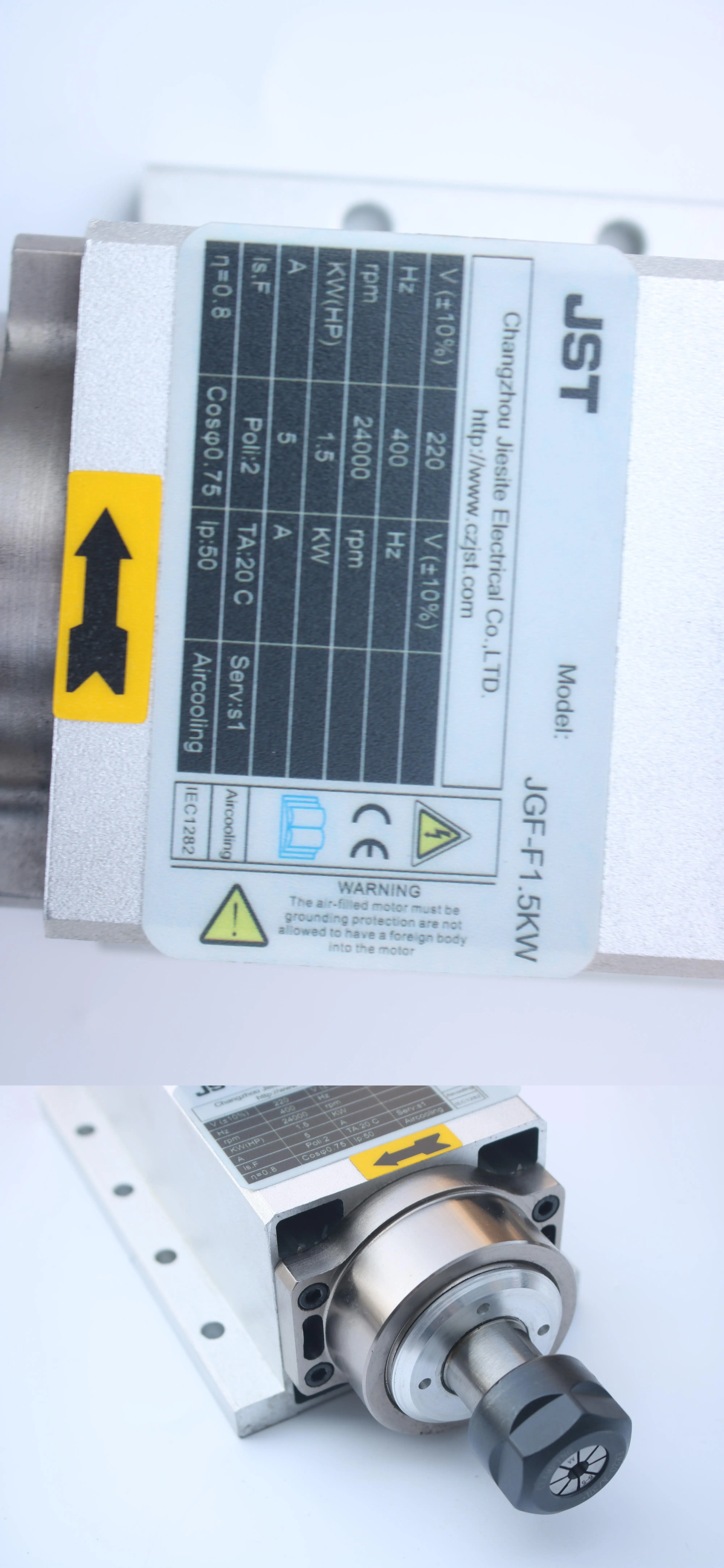 1.5KW engraving high speed electric motor spindle (JGF-1.5KW )