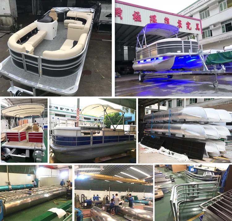 Best Big 30 Ft Luxury Double Decker Pontoon Boat With Bathroom And