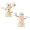 Montessori Sensory Preschool Learning Fine Motor Skills Toys wooden catch worm game Magnetic Stick Pretend Play Game Set