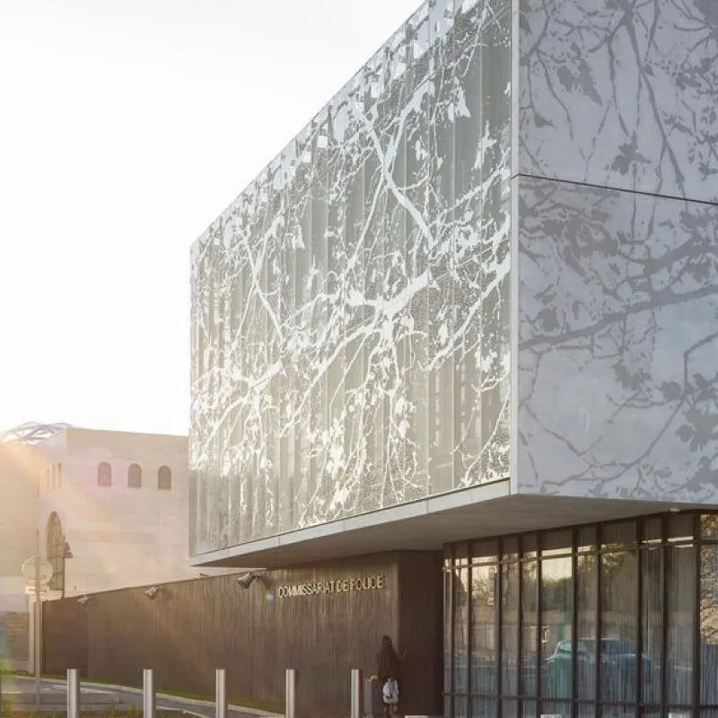 Laser Cutting Metal Sheet Decorative Aluminum Sheet Decorative