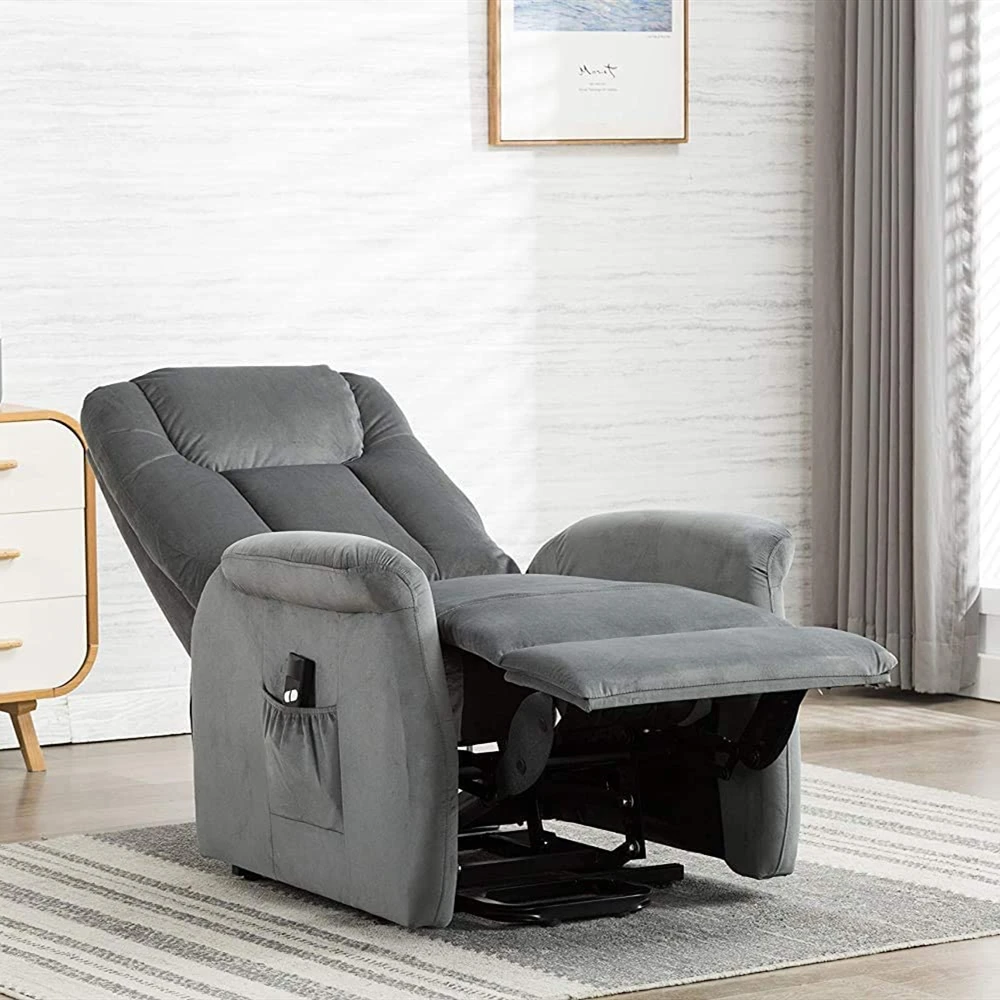 Jky Furniture Zoy Electric Riser Recliner Seat Soft Power Lift Lounge
