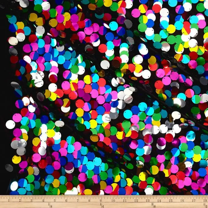 multicolor sequin fabric