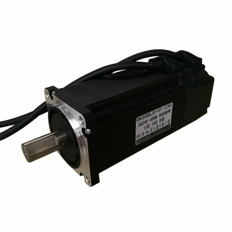 NEMA 24 48V 400W 3000rpm Brushless DC Servo Motor Driver IP33 Flange ...