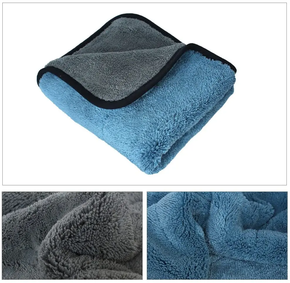 1200gsm microfiber coral fleece towel 