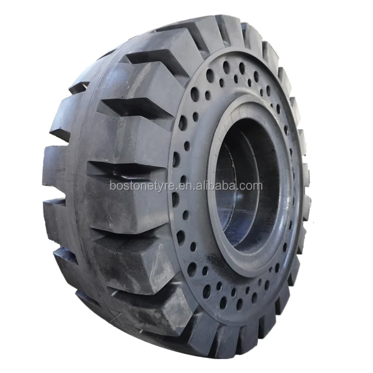23.5x25 L5 Pattern Otr Tire Used For 50 Ton Wheel Loader Solid Airless