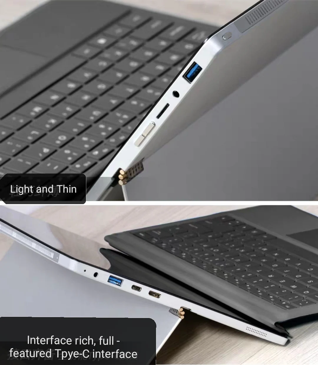 tablet pc 12.6 inch pc support detachable keyboard
