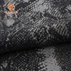 China suppliers soft woven snake skin custom printed cotton lycra fabric for garment