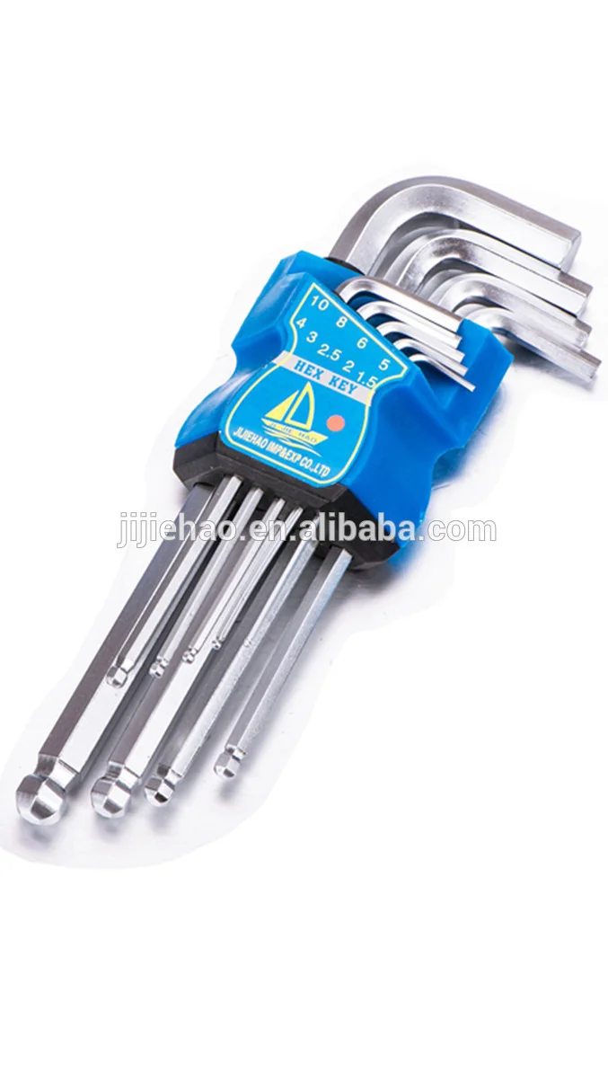 9pc Hex Key Set Allen Hex Key Wrench Set Square Head Hex Key Set 1.510mm Buy Square Head Hex