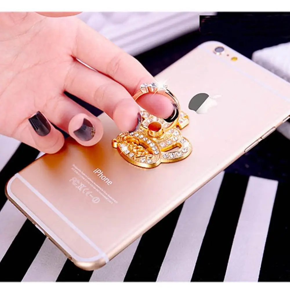 Custom logo Metal Zinc Alloy Mobile Phone Ring Holder, Cell Phone Finger Ring Holder