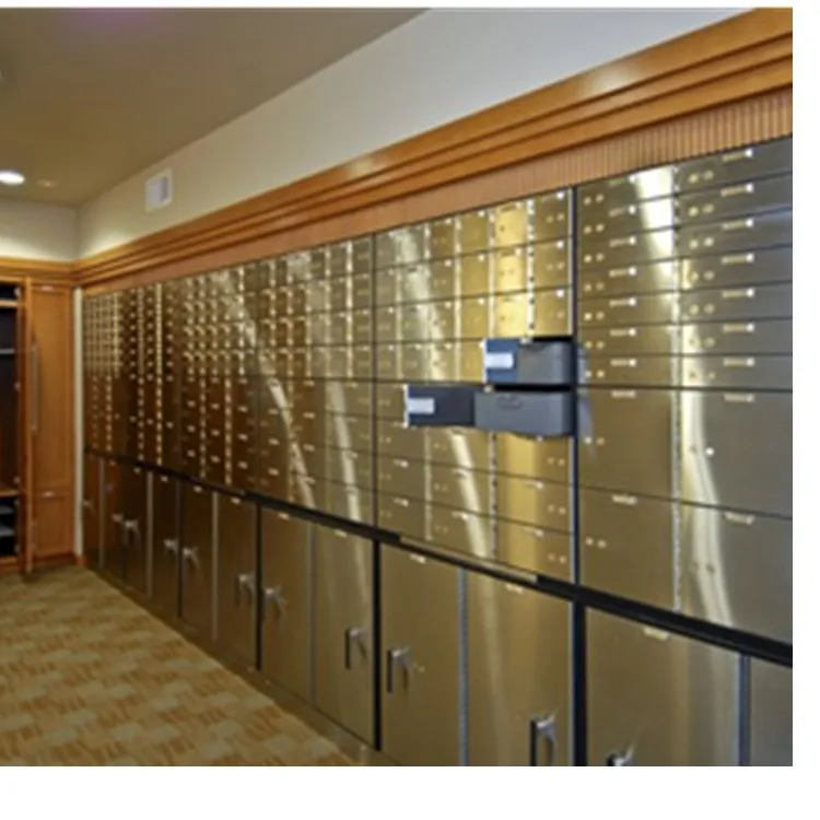 Vault Door Lock Safe Deposit Cash Box Home Security Safety Gate Lock 8cmx8cm 