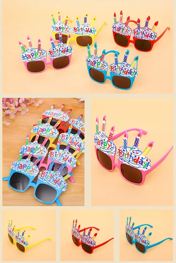 Creative Party Supplies Prom Dress Up Glasses Funny Birthday Eyeglasses Frames