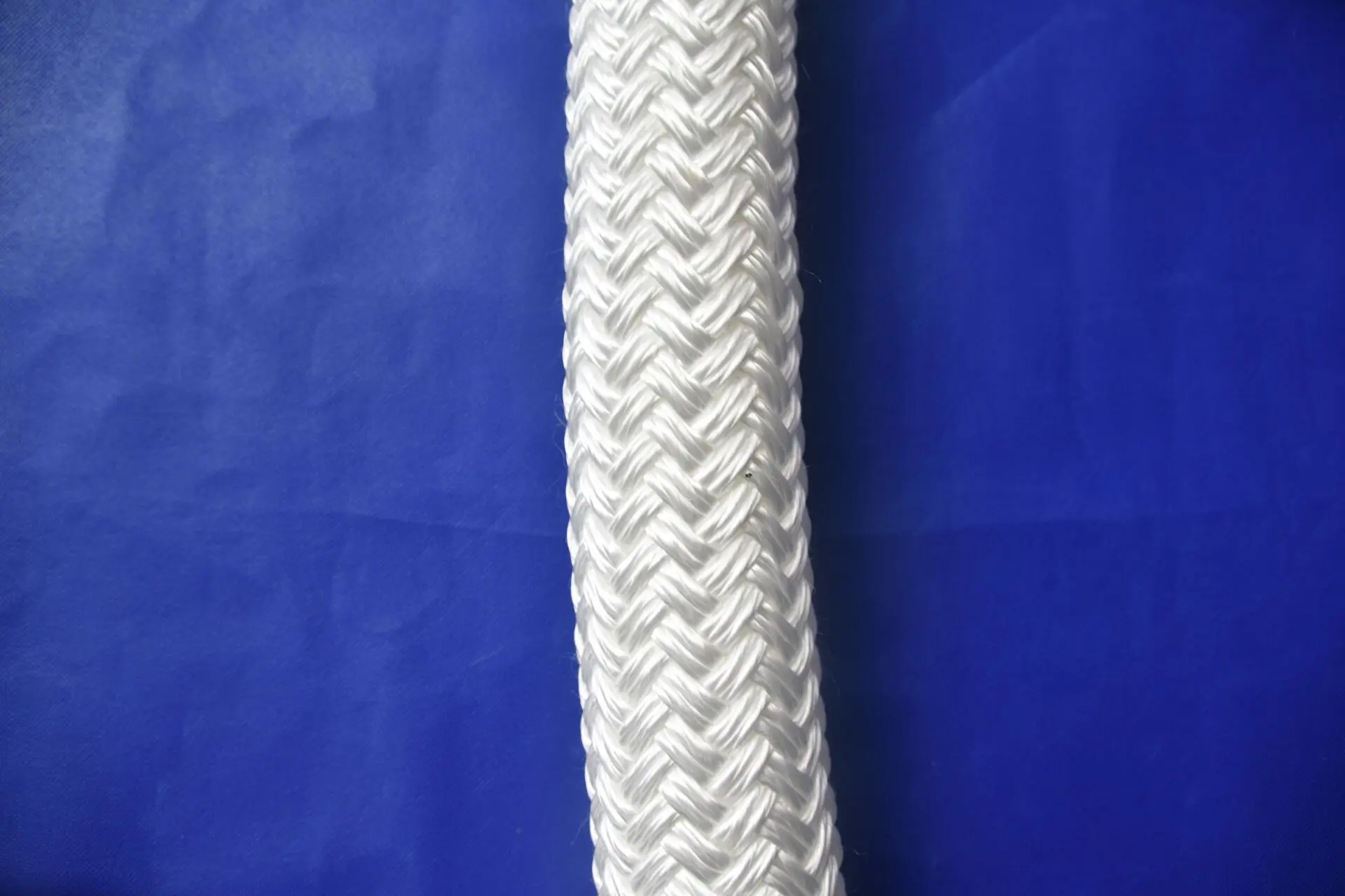 Hot sale customized package and size large diameter double braided polyester/ nylon mooring rope for super yacht