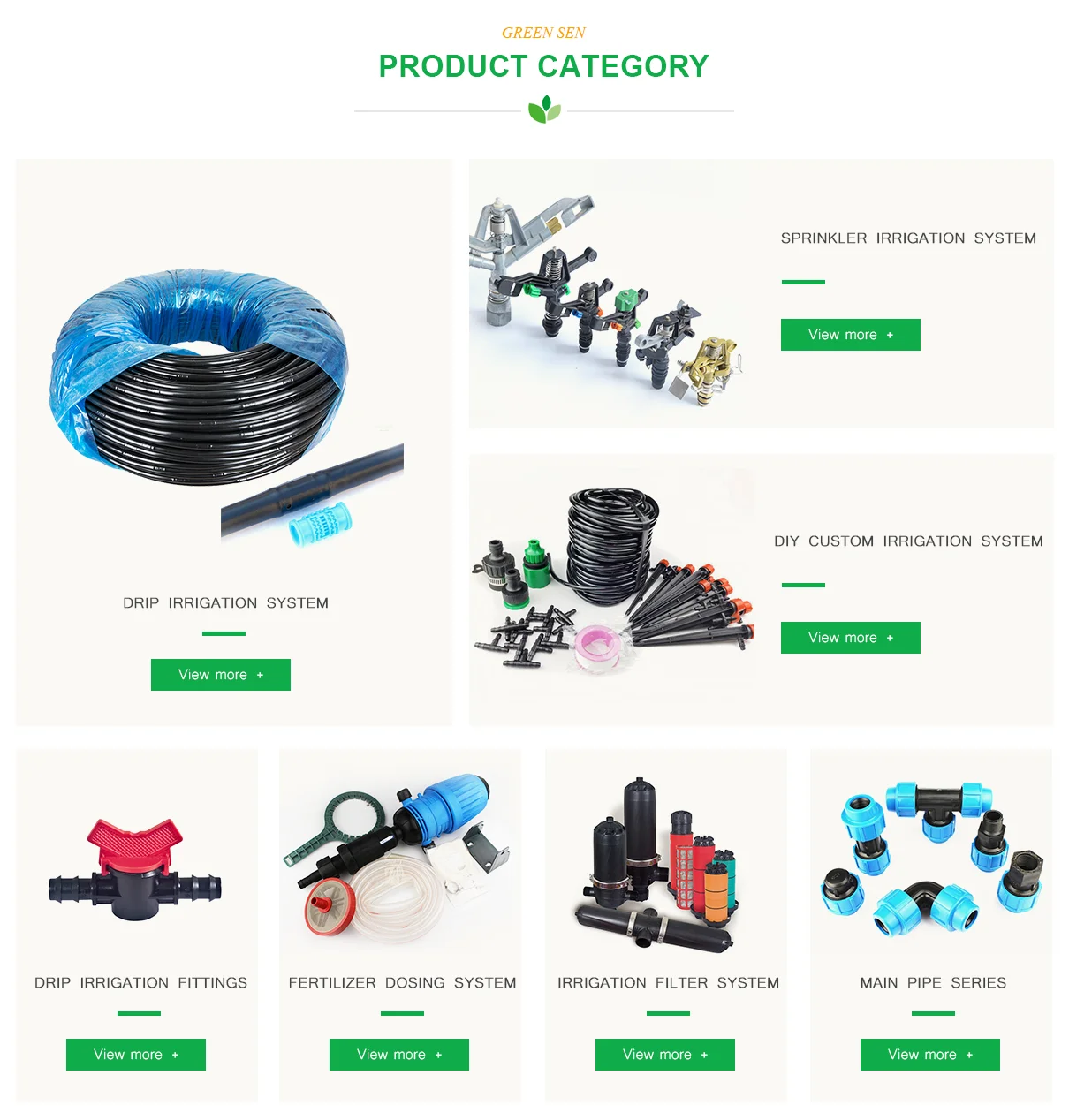 Shandong Green Sen Water Saving Irrigation Equipment Co., Ltd. Drip