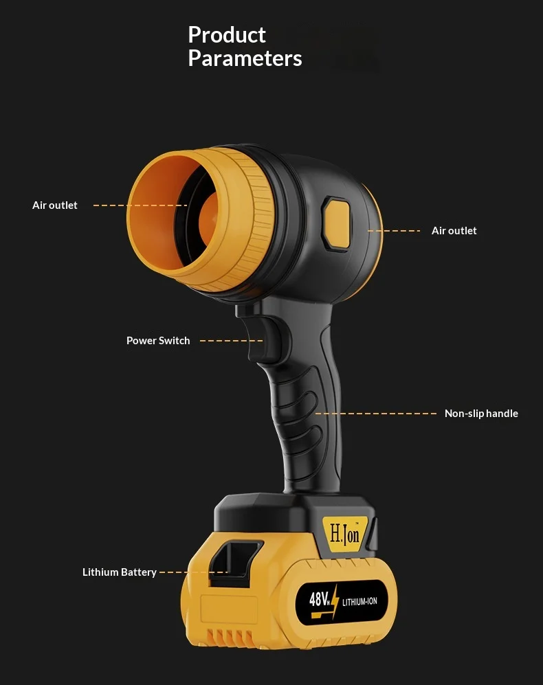 Violent Turbo Fan, Brushless, Battery - detail 44