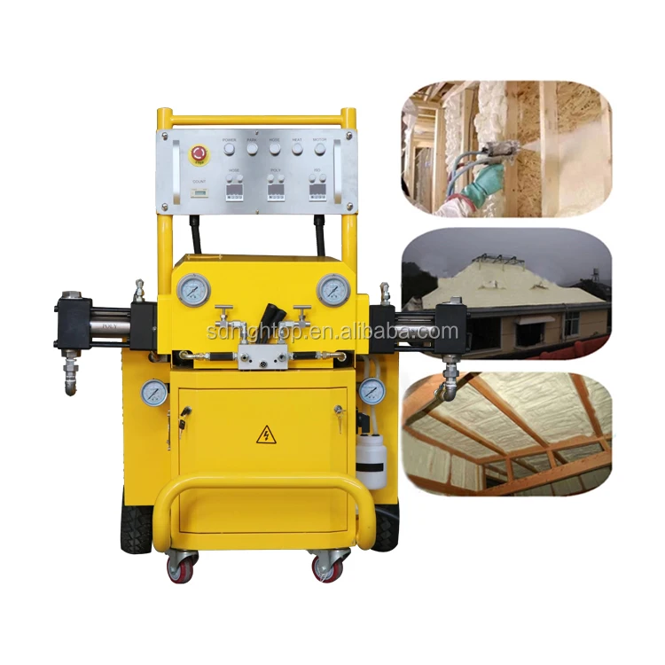 High Pressure Pu Polyurethane Insulation Foam Insulation Spray Machine