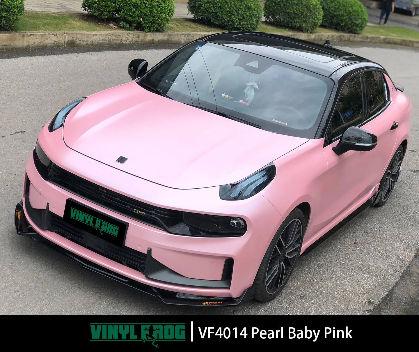 baby pink car