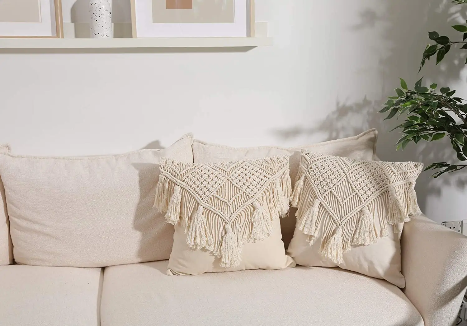 Boho Macrame Pillowcase Cushion With Tassels High Quality Comfy Decoration  Fringe Cushion Pillow With Case Cover - Buy Boho Macrame Pillow Cushion  With Tassles,Macrame Pillow Cover,Macrame Pillow Product on Alibaba.com