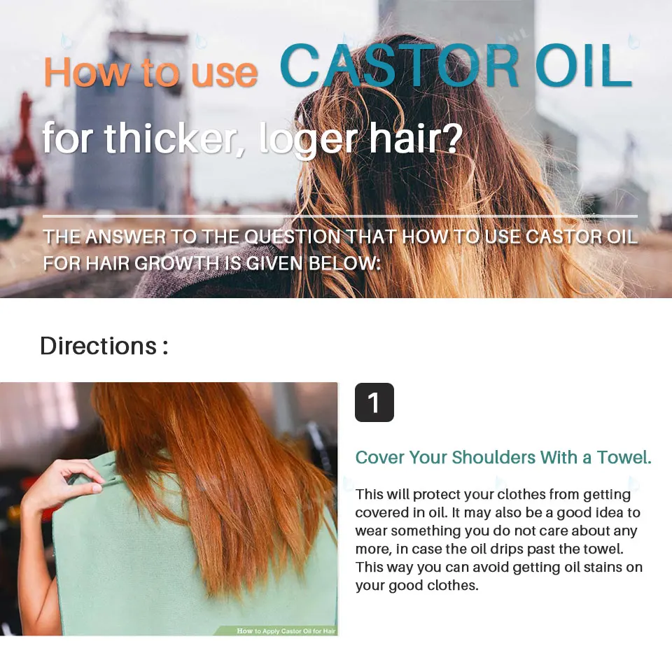 Lanthome Castor Oil For Hair Growth Liquid Hair Conditioner Original
