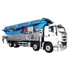 JIUHE brand 25m 30m 33m 35m 37m 38m 42m 47m 56m 63m remote control concrete pump truck good price for sale