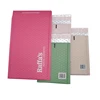 Customized Self Seal Foil Pink Metallic Bubble Mailer Padded Envelopes Wrap Mailing Bags