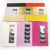 25mm dramatic long thiick Wholesale 5 pairs Cruelty Free Real Lashes 3D False 100% real Mink Eyelashes look Luxury lashes book