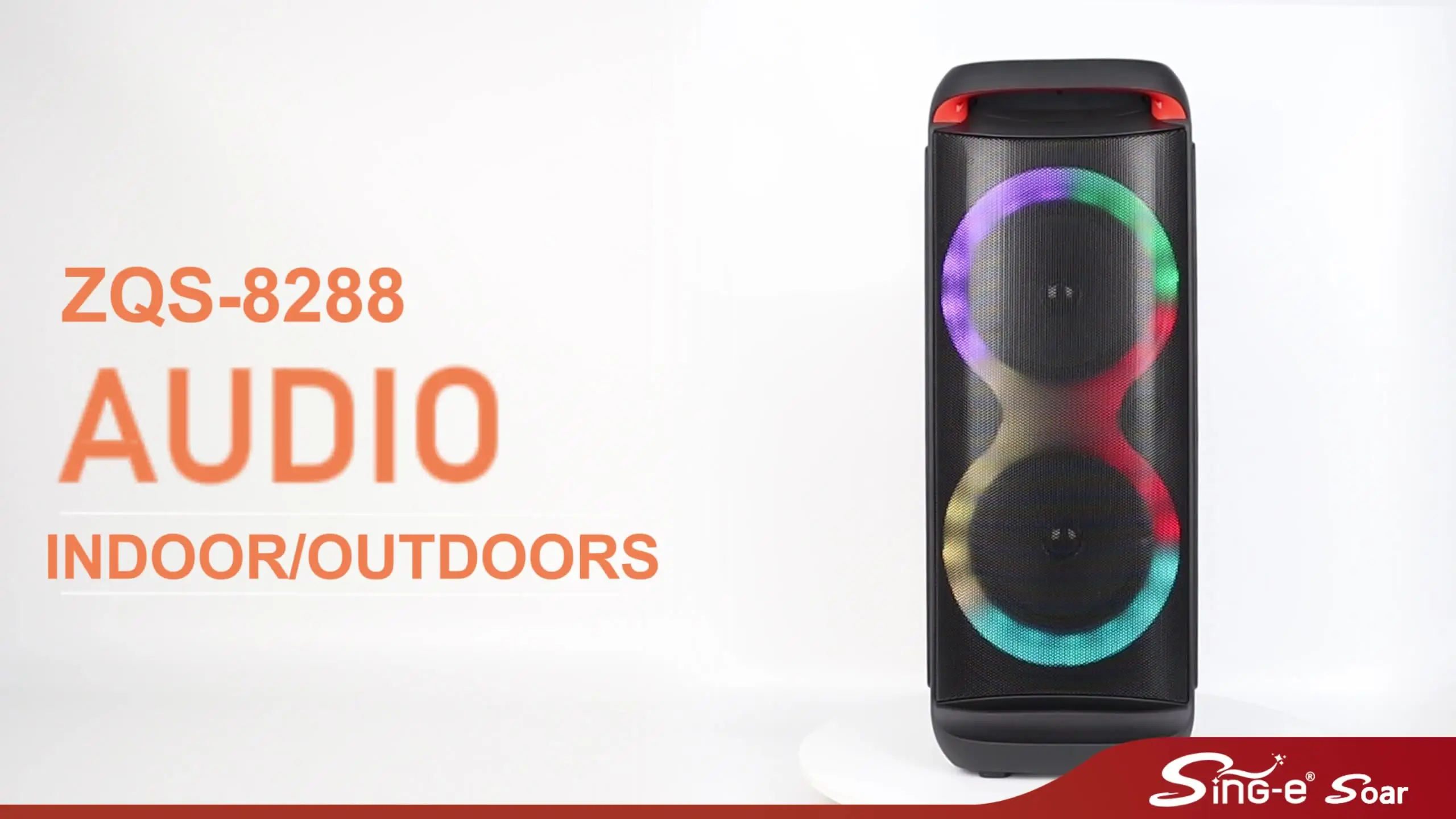 JIVELY Bluetooth Speaker や韓国限定アルバムなど Sing-e ZQS8288 8-Inch Wireless Party DJ Speaker - Super Bass