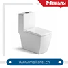 Bathroom sanitary ware one piece toilet brush machine
