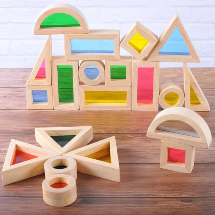 wooden sensory toys