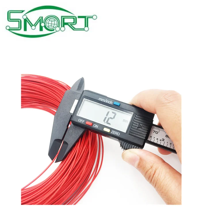 Smart Electronics~5 M/roll electrical cabel wires insulated colored electrical copper wire 0.5mm Electric cable 7 color