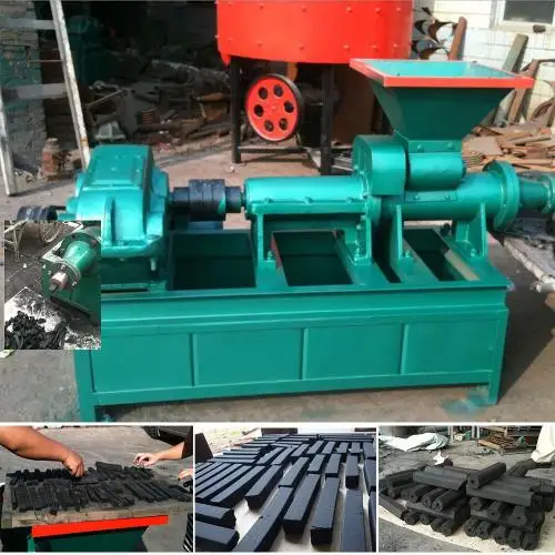 Biomass Charcoal Briquette Extruder Machine Coal And Charcoal Extruder