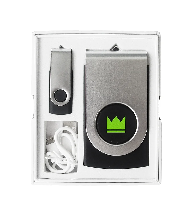 2020 customised logo Business gift set New style hot sale gift and present sets for powerbank and USB flash drive support - ANKUX.COM