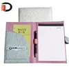 A5 size PU leather file folder custom logo carry case kind of office file and folder