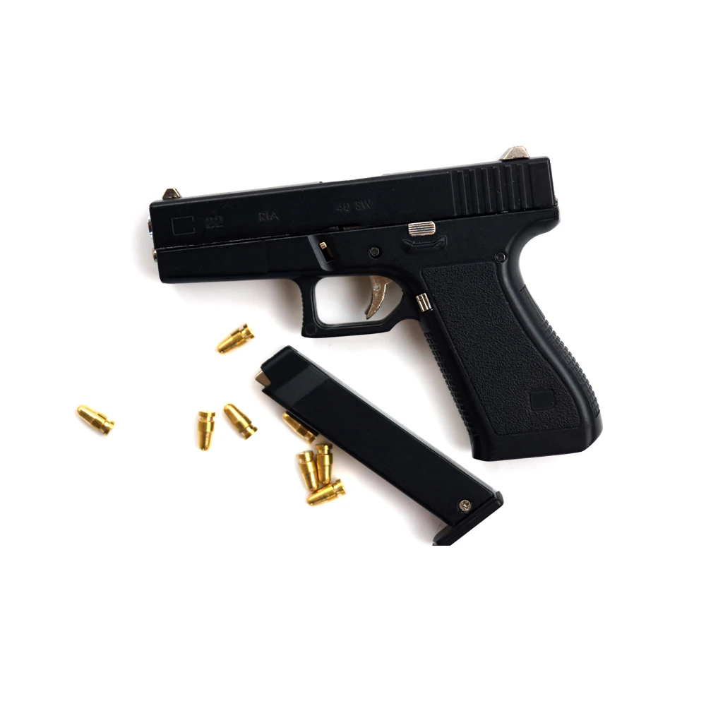 Collectable Pistol Diy Model Plastic Alloy Toy Gun - Buy Plastic Alloy ...