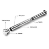 Rust Proof Window Curtain Rod, Adjustable Curtain Rod/
