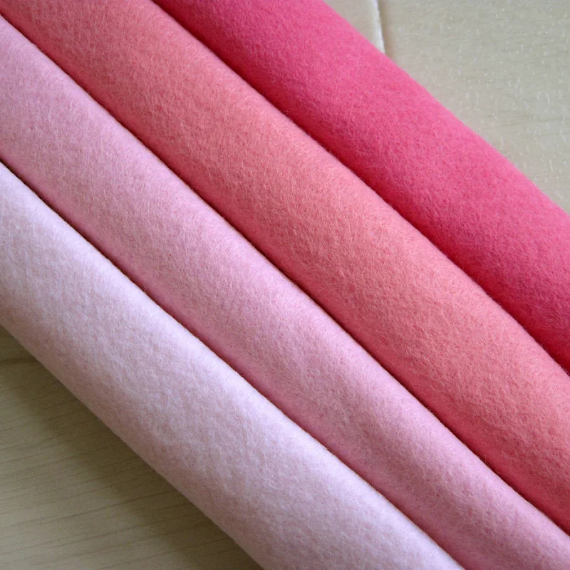 we can print logo on it needle punched wadding felt