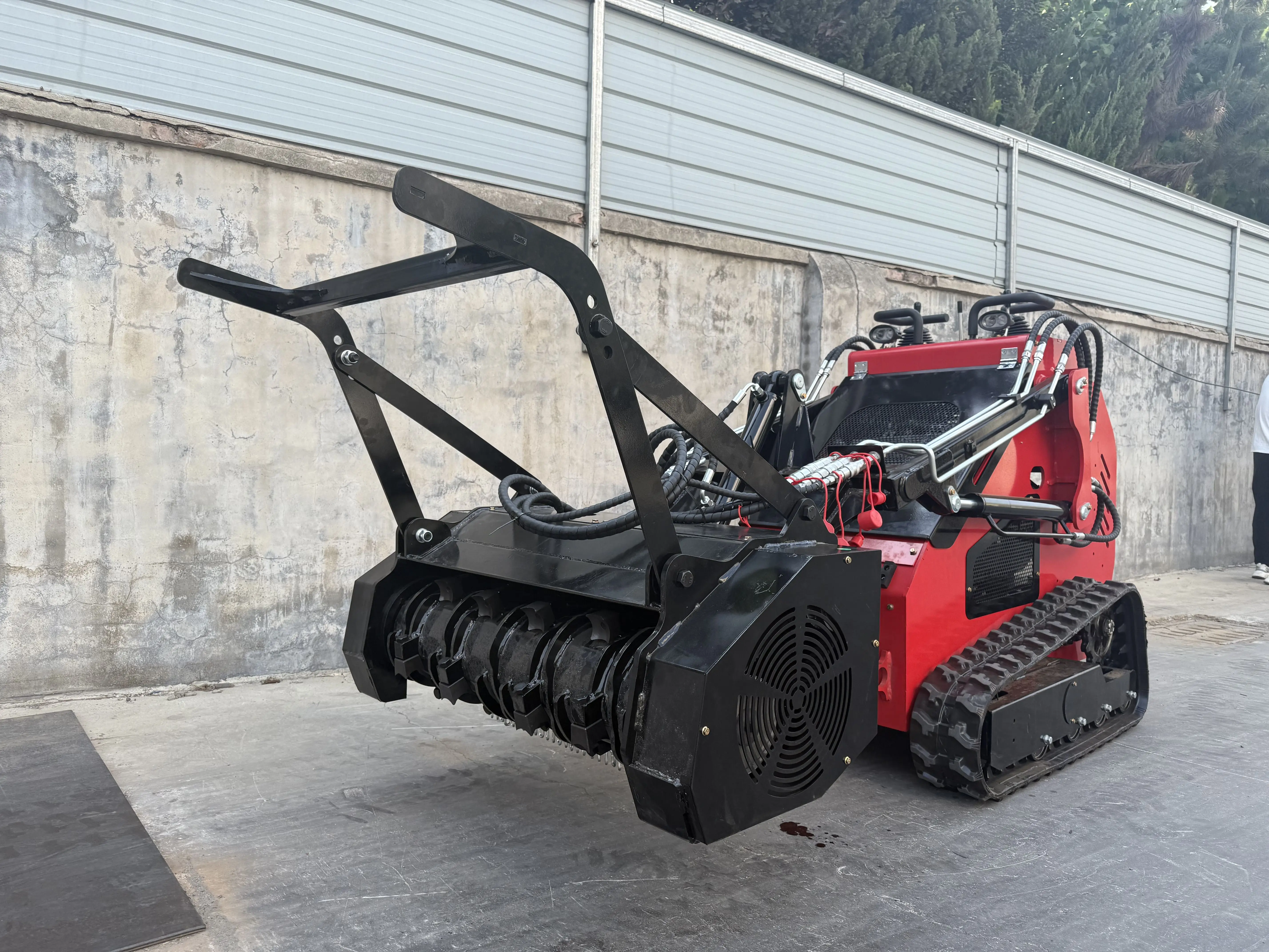 2025 Forest Machinery Skid Steer Forest Drum Mulcher Disc Mulcher Mini ...
