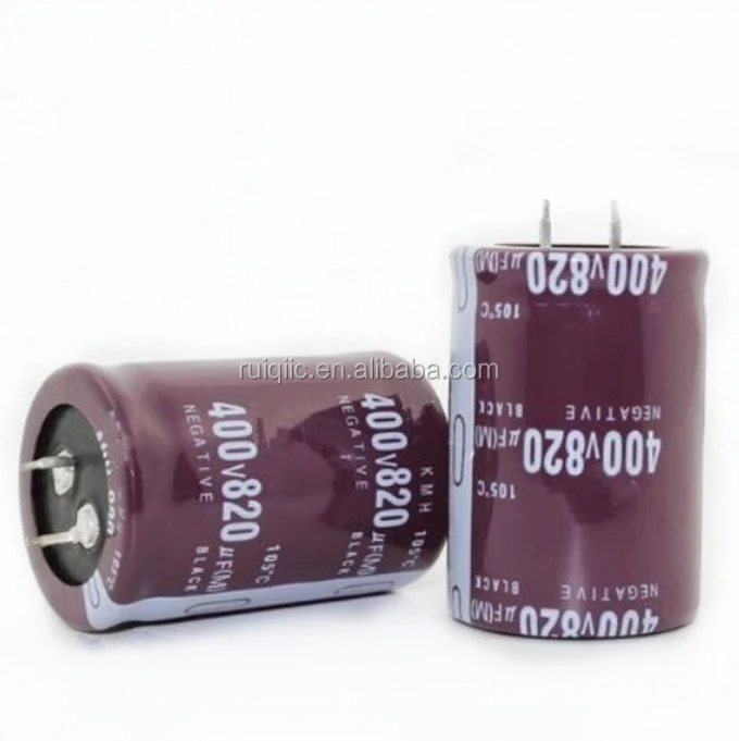 Produktbild von Elektrolytkondensator 820 µF 400 V – 35x50 Mm, Für Netzteile & Stromversorgungen