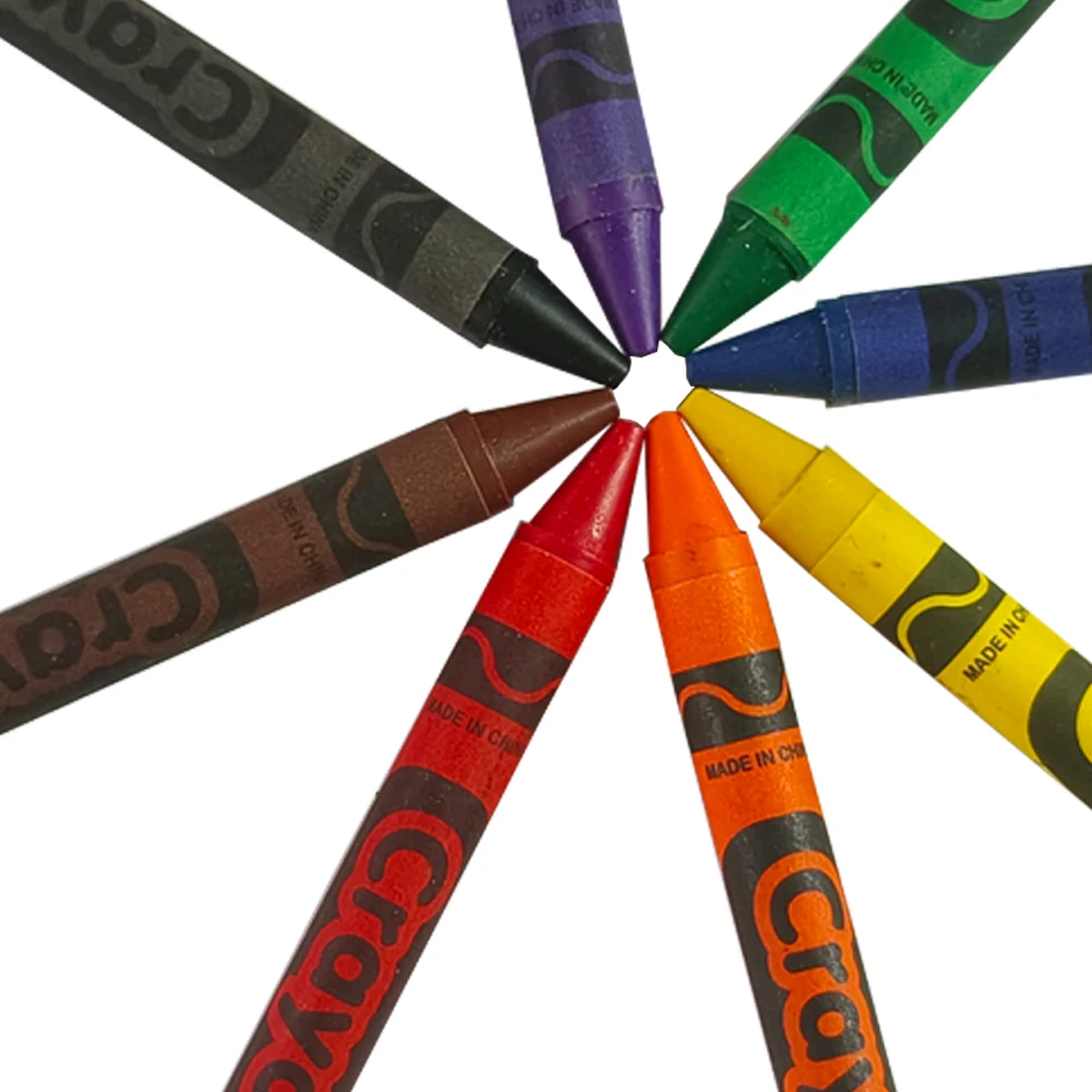 Wax Crayon 8 Colors Art Drawing Kids Crayons For Painting Nontoxic Colorful Crayon Buy Crayon