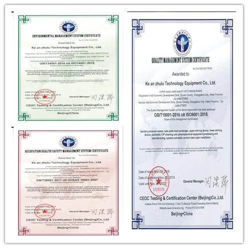 stainless steel tanks used