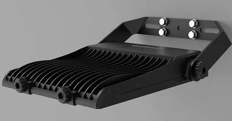 New design IP66 IK10 5 years warranty Indoor and Outdoor Stadium 100W LED FLood Light for basketball, badminton, tennis courts