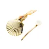 SAF 2019 summer new creative personality shell women's South Korea web celebrity temperament joker word clip hairpin