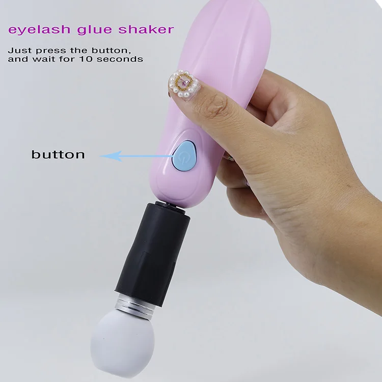 Electric Eyelash Nail Lacquer Polish Shaker Glue Shaking Machine Full Volume Synthetic Hair Odm Oem Machine Made Express 50 Pcs Buy Glue Shaking Machine Eyelash Glue Shaker Glue Shaker Product On Alibaba Com