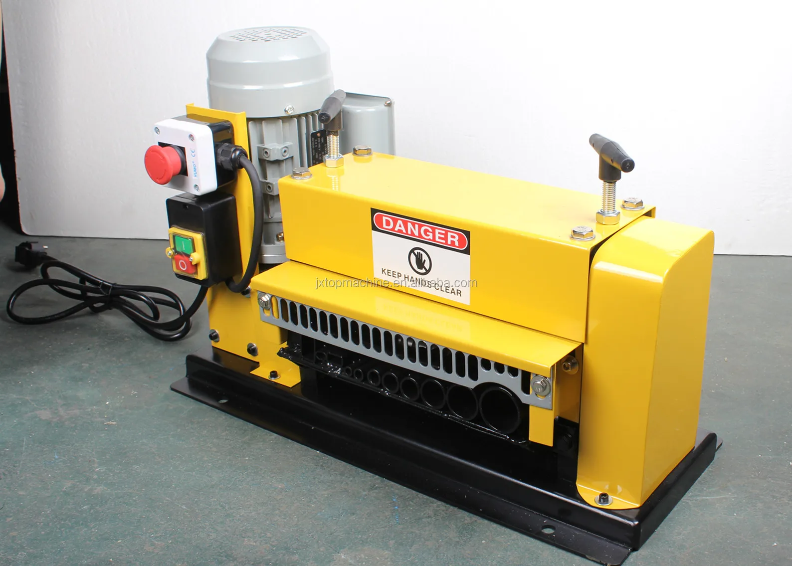 Elektrische Draad Strippen Machine, Handmatige Draad Kabel Strippen Machine Koper Peeling Stripper Lager Staaldraad Stripper Machine voor Schroot Koper Recycling, Hand-Crank Draad Strippen 1-70