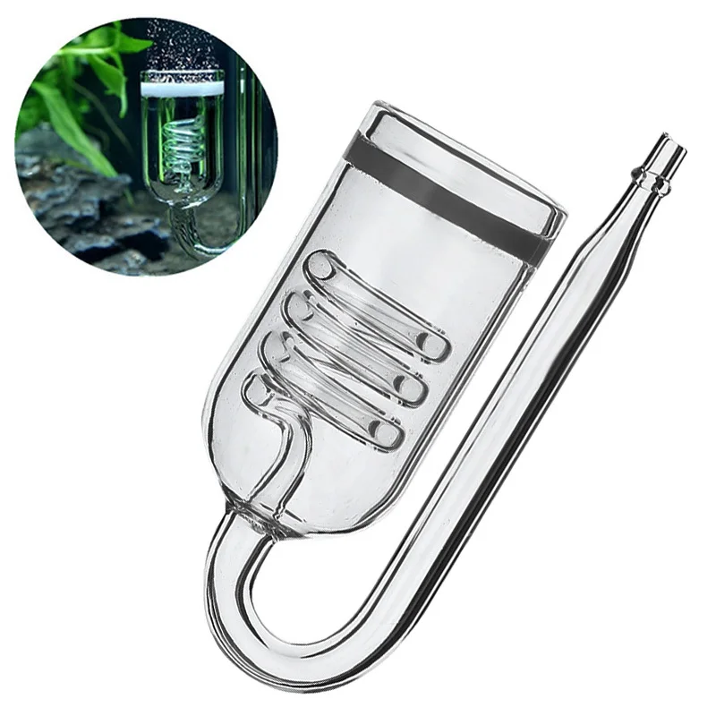 Acrylic CO2 Diffuser Atomizer Bubble Counter for Aquariums