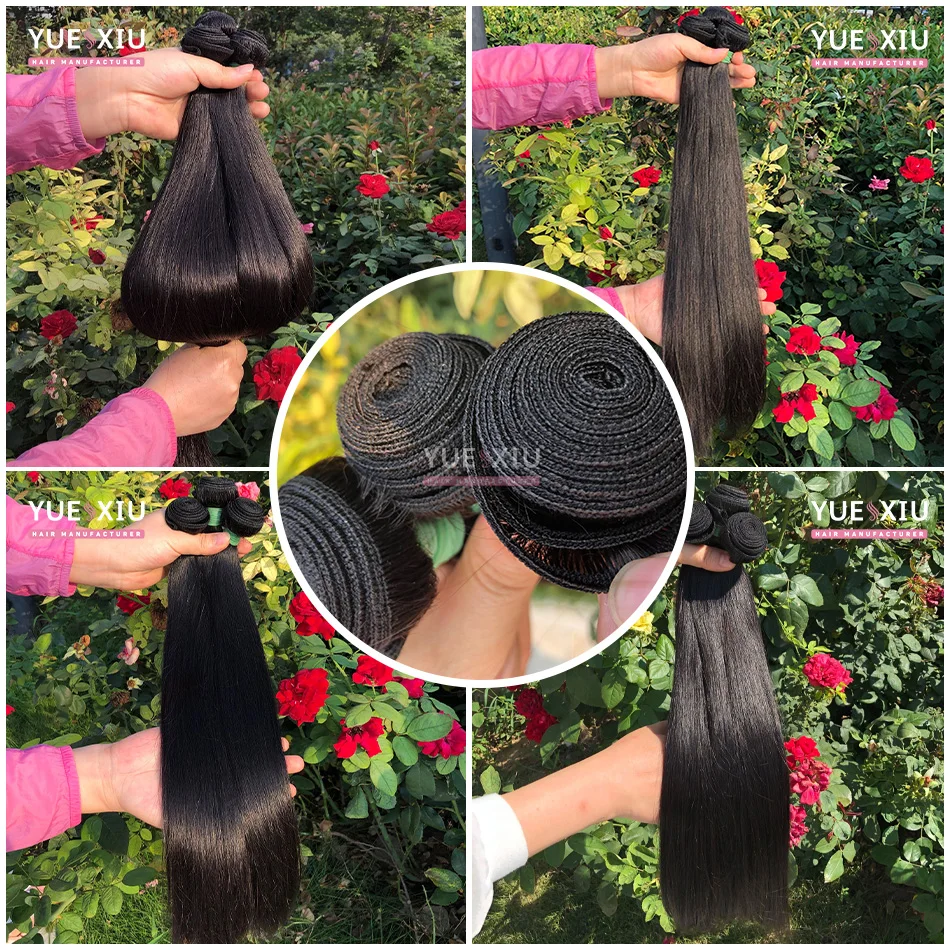 12a Grade Best Quality Raw Cuticle Aligned Virgin Human Hair Bundles