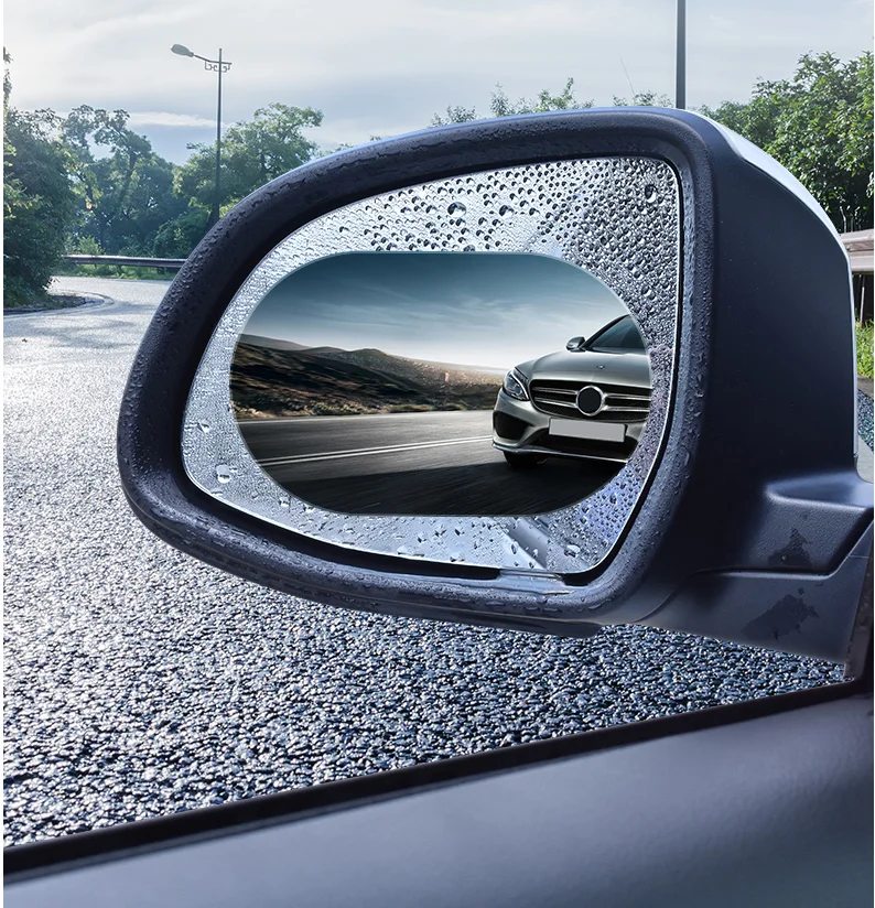 反光防雨防水膜侧 casco 卡车汽车玻璃防雾膜浴室镜子超薄塑料薄膜