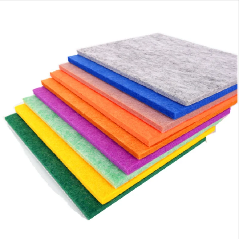 40colors for you choose pet felt ceiling tiles
