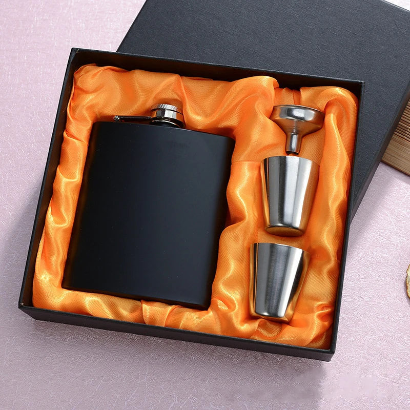 7OZ FLASK SET (4)