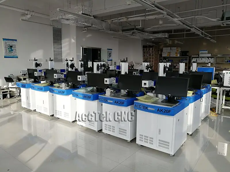3D Dynamic JPT Mopa Raycus 10W 20W 30W 50W Fiber Laser Marking Machine