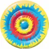 Tie Dye Island Inflatable Pool Toy Swimming Ring Tube for party time